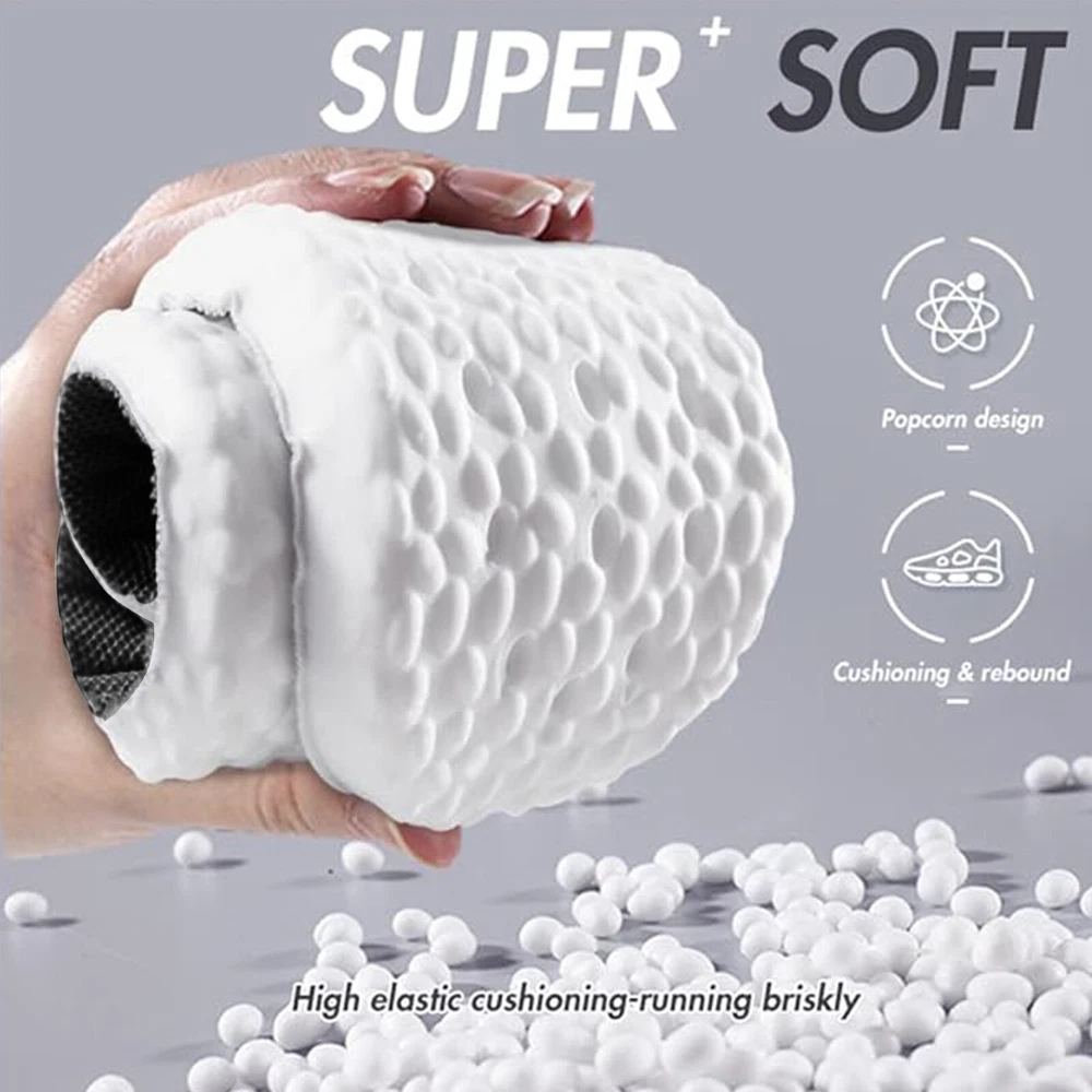 Memory Foam Shoe Insoles Shock Absorption Inserts Cushion Replacement Insoles
