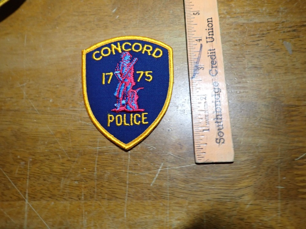 CONCORD MASSACHUSETTS VEST PATCH OBSOLETE BX D #2