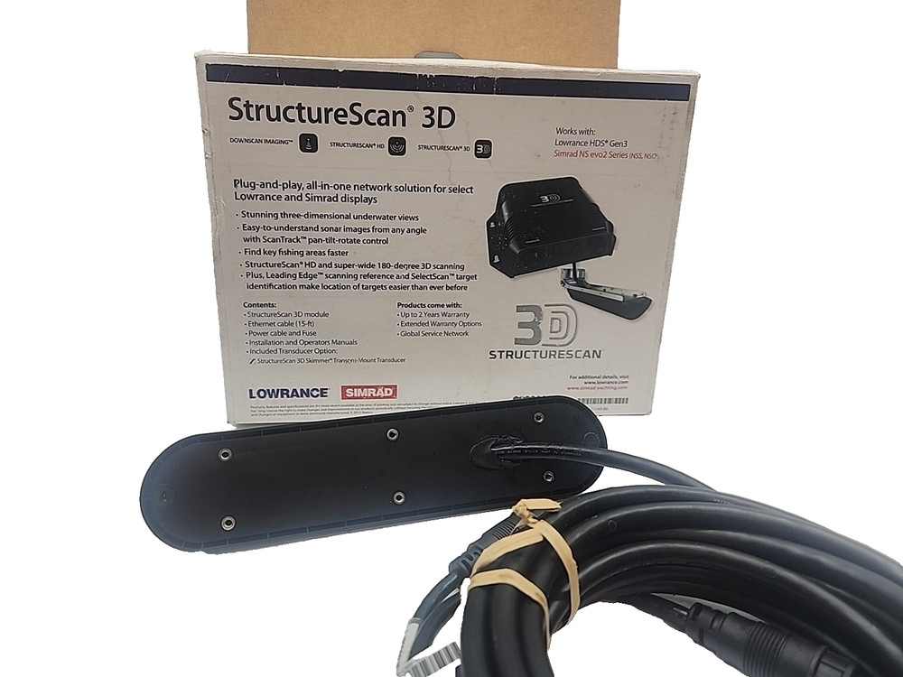 Lowrance StructureScan 3D Module with Transducer - 000-12395-001