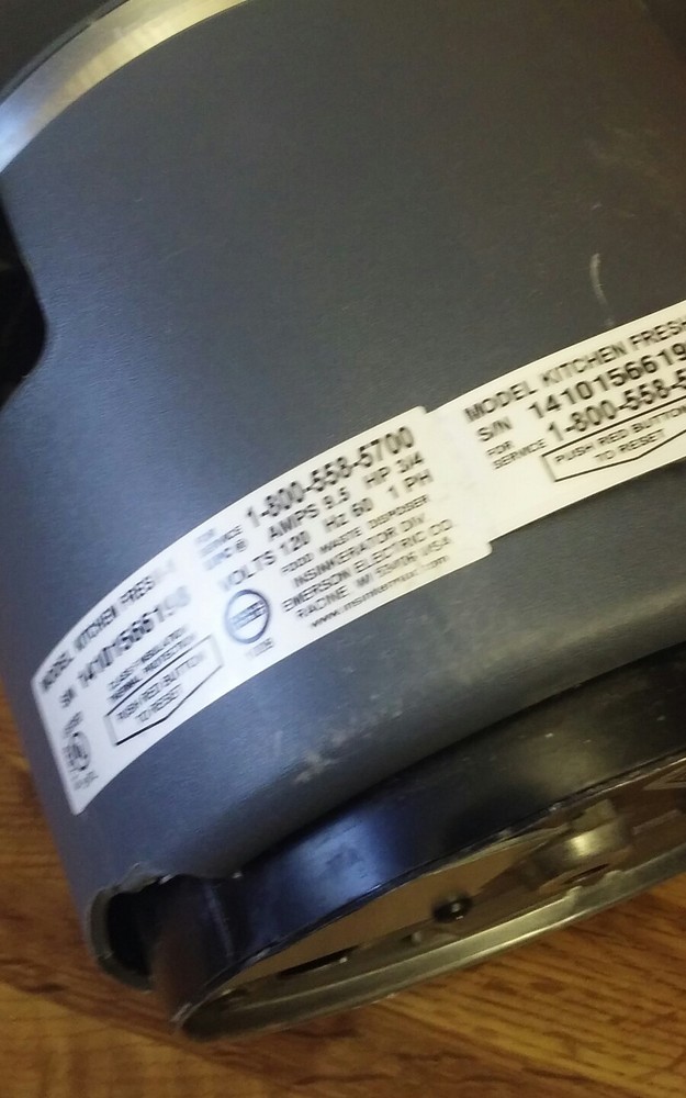 InSinkErator Evolution Kitchen Fresh Garbage Disposal