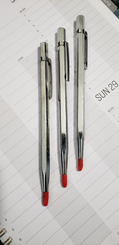 Scribe Pen 3PCS Tungsten Carbide Etching Engraving Marker Scriber Tools Scribing