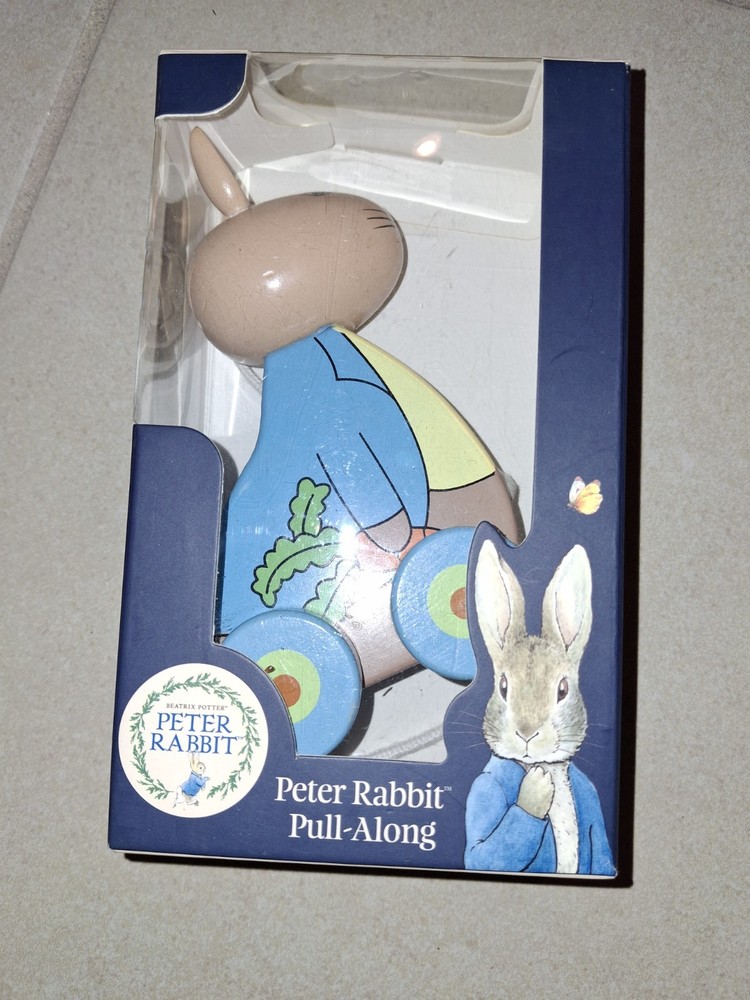 Peter Rabbit Wooden Pull Along, And Box
