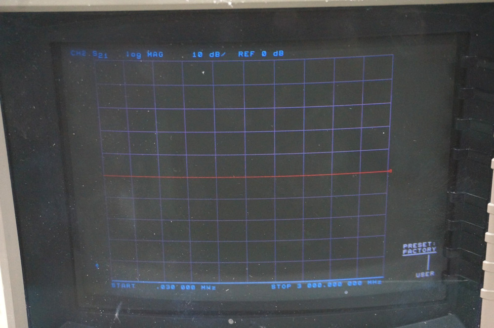 Hewlett Packard - 8753D - Network Analyzer with 87511A S-Parameter Test Set