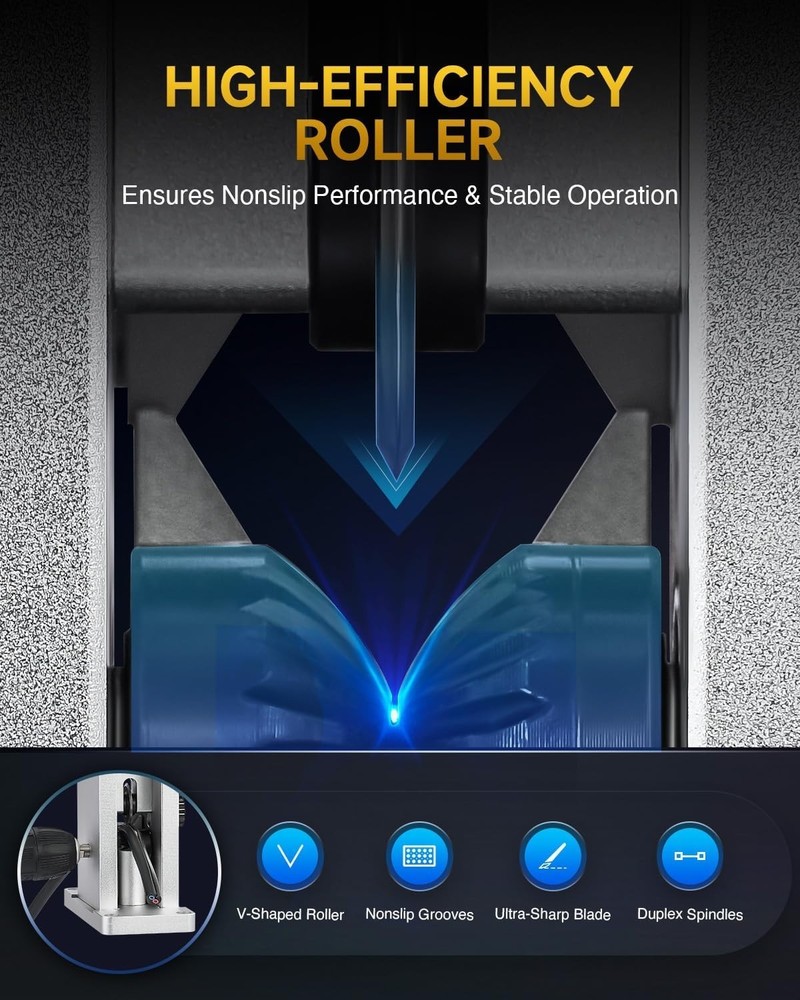 Ergonomic Wire Stripper Machine - Light & Adjustable for Easy Wire Recycling