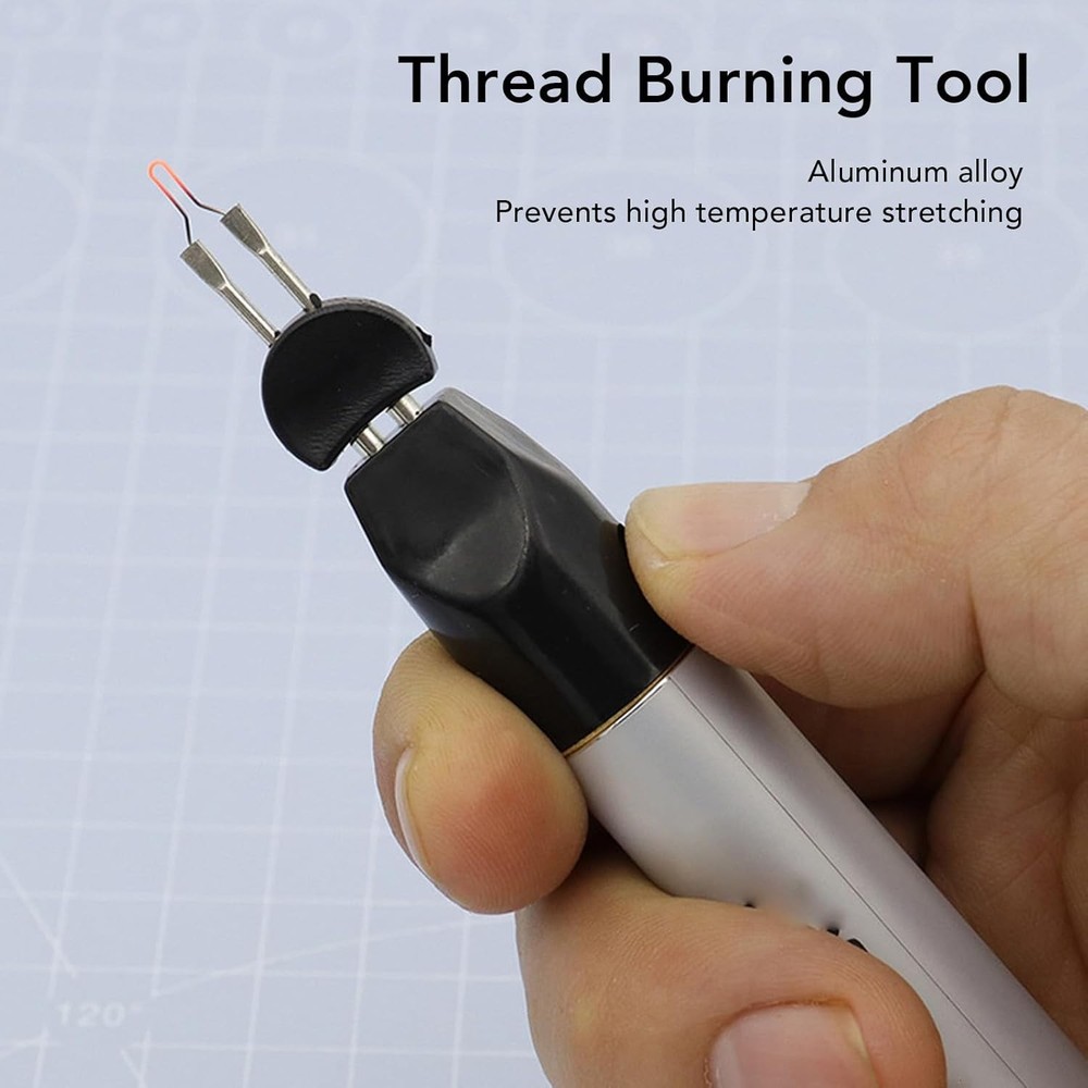 Thread Burner Pen, Handheld Thread Zapper,Quick Melt One Touch Thread Burning To