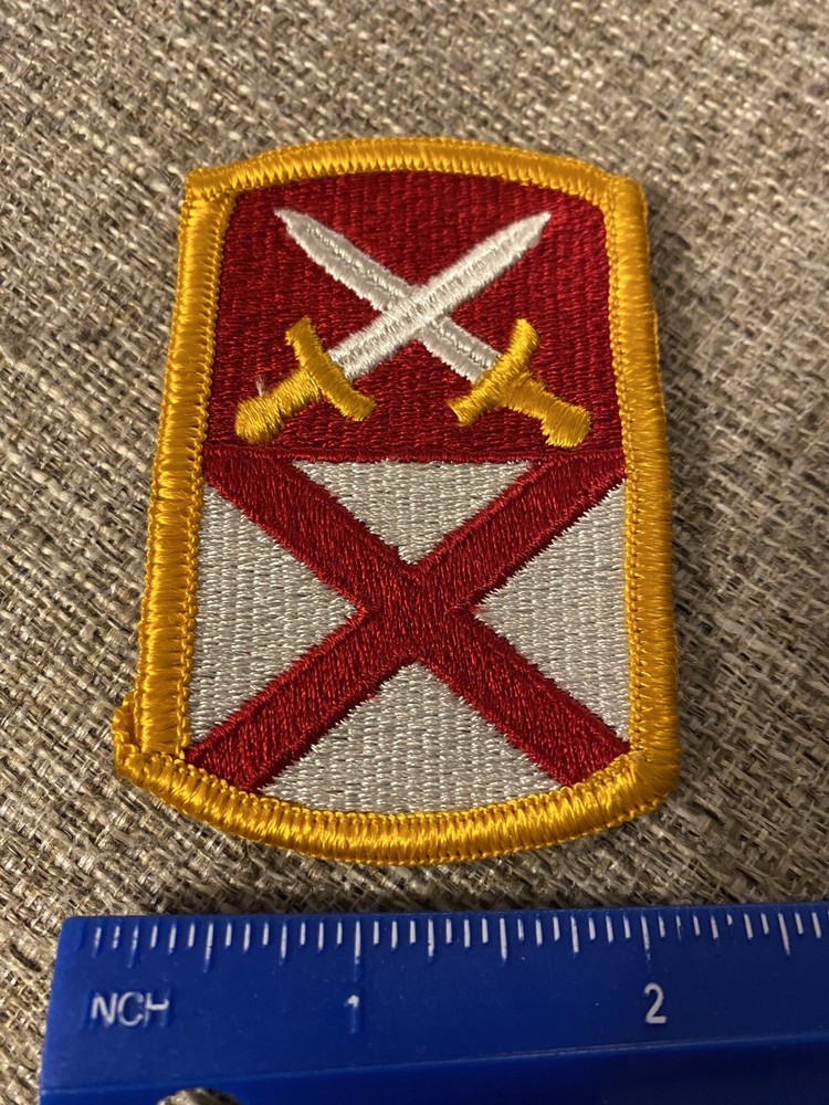 US Army 167th Support Command Patch Full Color Patch Sustainment INV5559