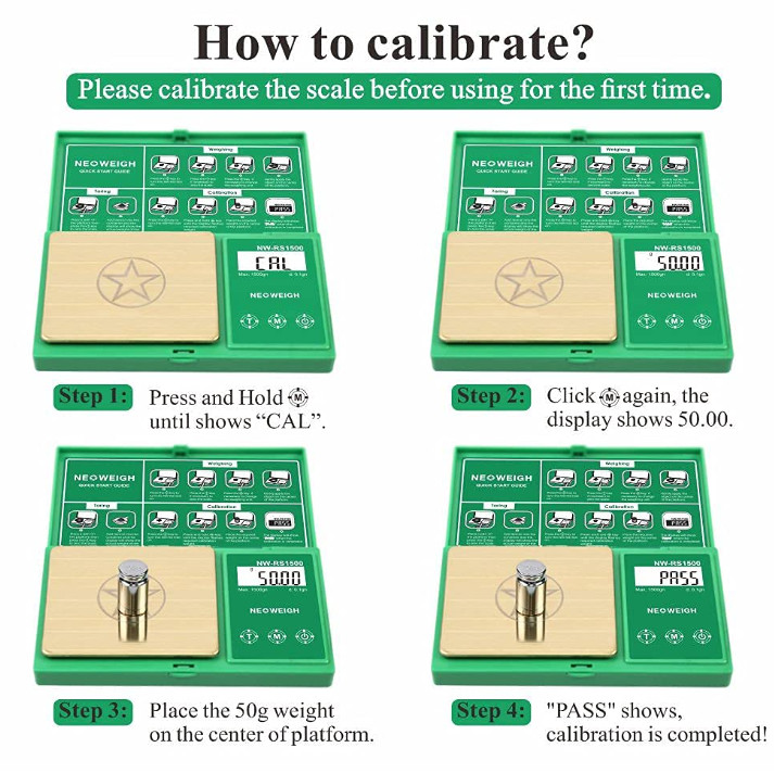 Reloading Scale, Powder Scale for Reloading, 1500 grains x 0.1 gn