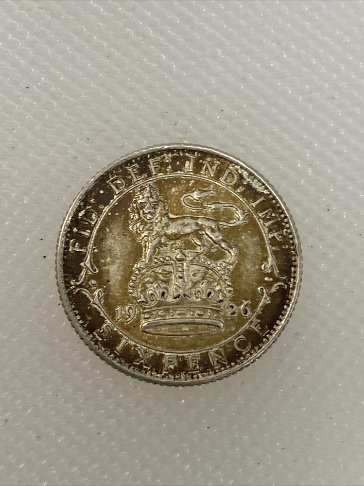 1926 Great Britain 6 Pence D1