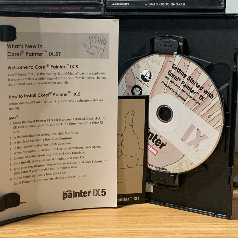 COREL Painter IX.5 | Win / Mac | Graphic Arts Education