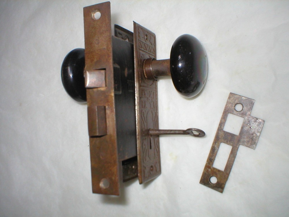 Antique Victorian Era Door Hardware