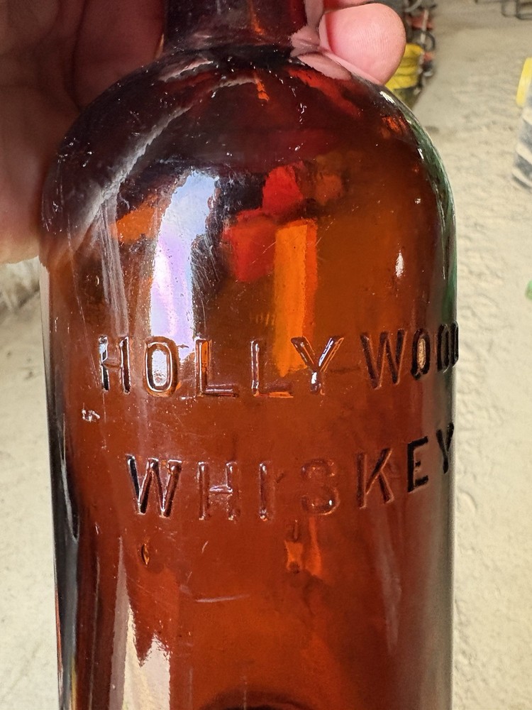 Hollywood Whiskey Bottle