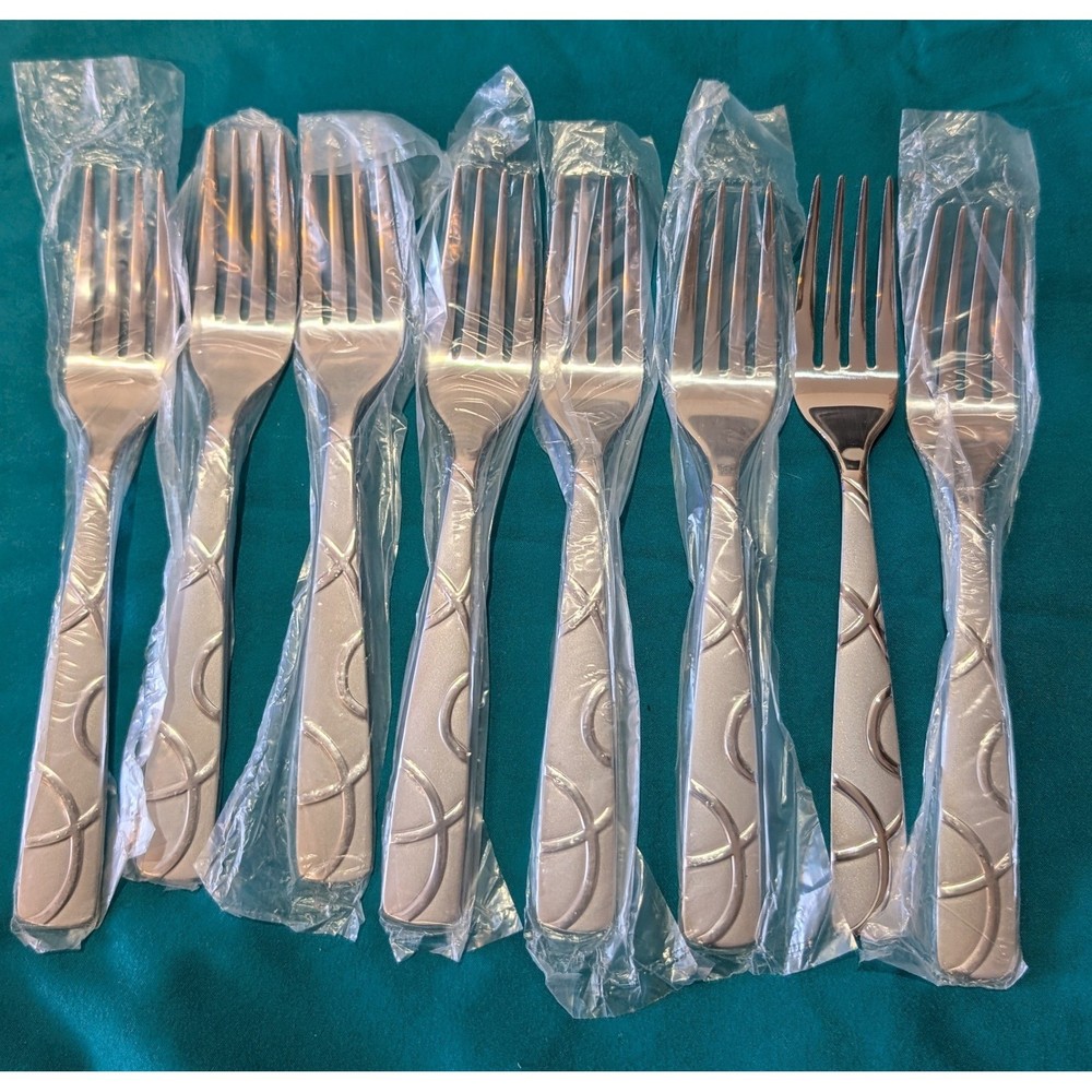 Set for 8 decorative 40PCS Silverware flatware dinnerware set