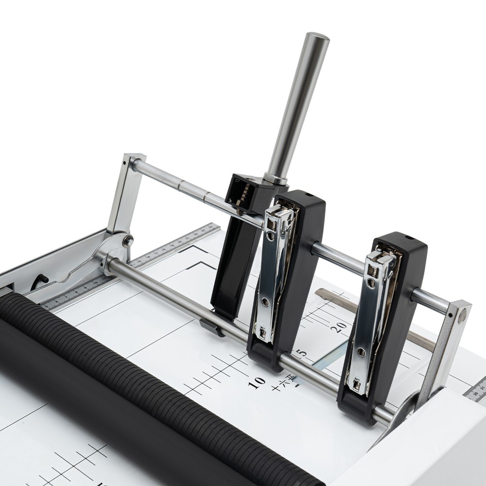 A3 Booklet Folding Binding Machine 60W Paper Stapling Making Book Stapler Office