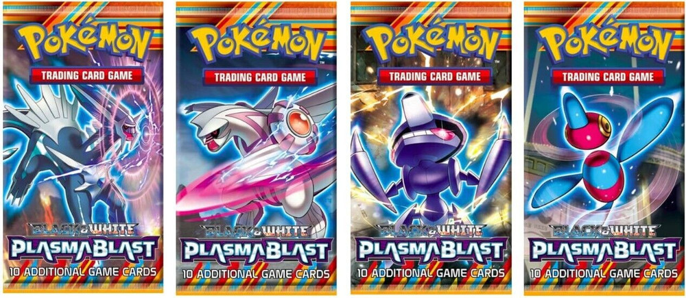 2013 Pokemon Card Game (TCG) - Black & White Plasma Blast - Empty Pack Wrappers