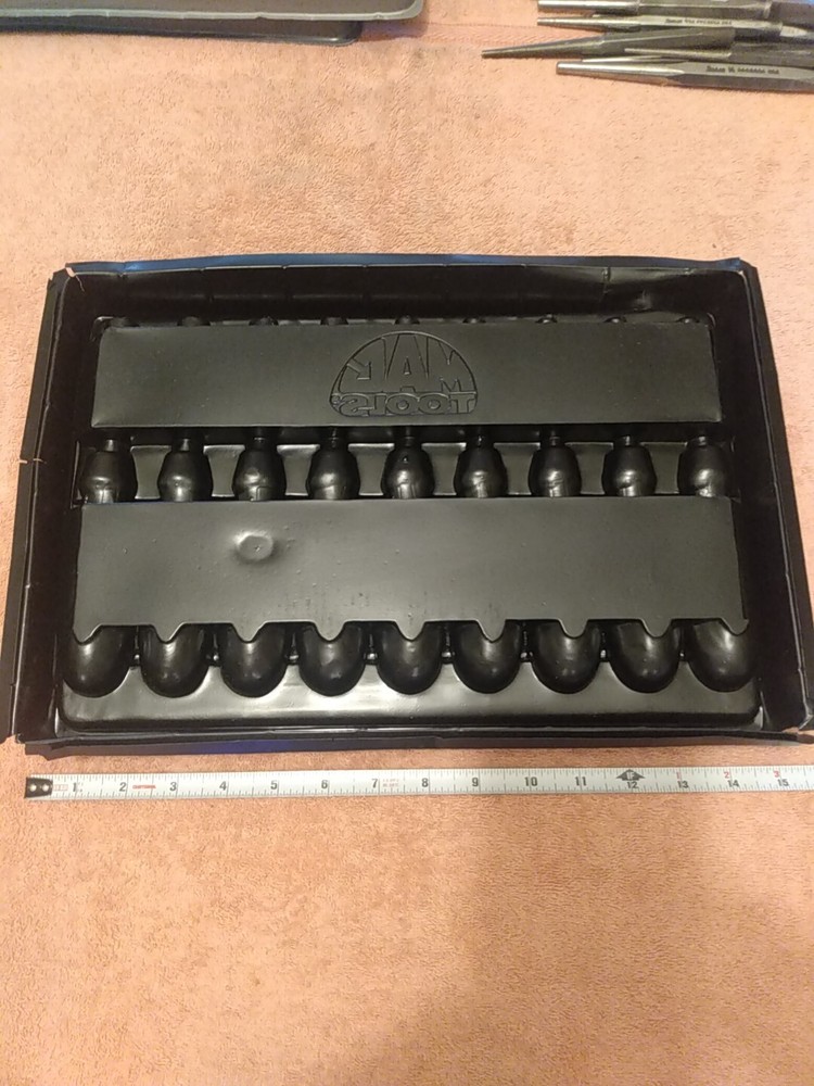 Mac Tools 9 Piece Nut Driver Plastic Storage Tray Black