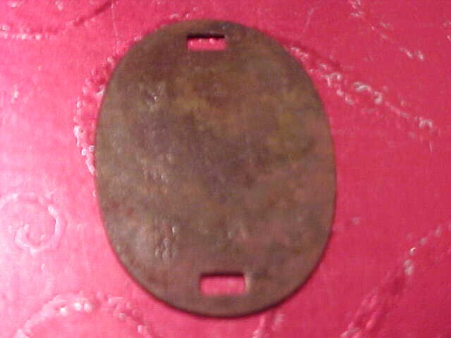 WW2 JAPANESE DOG TAG # 14
