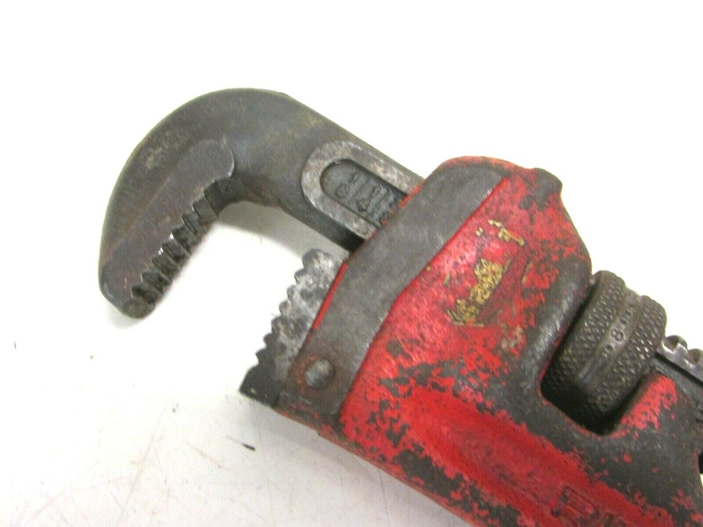 RIDGID TOOLS 8" STEEL HEAVY DUTY PIPE WRENCH