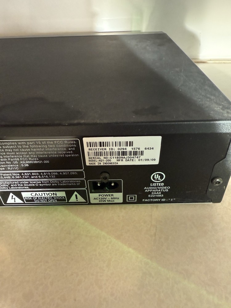 DirecTV HD Satellite Receiver - H21-200
