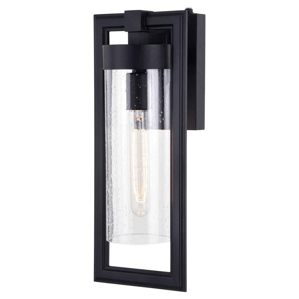 Vaxcel Lighting T0686 Malmo 16" Tall Wall Sconce - Black
