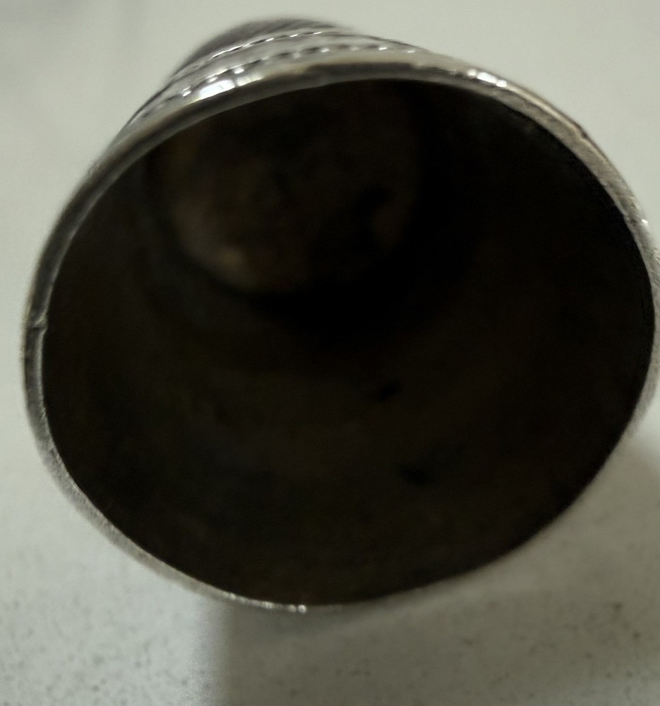 Sterling Silver Sewing Thimble size 11