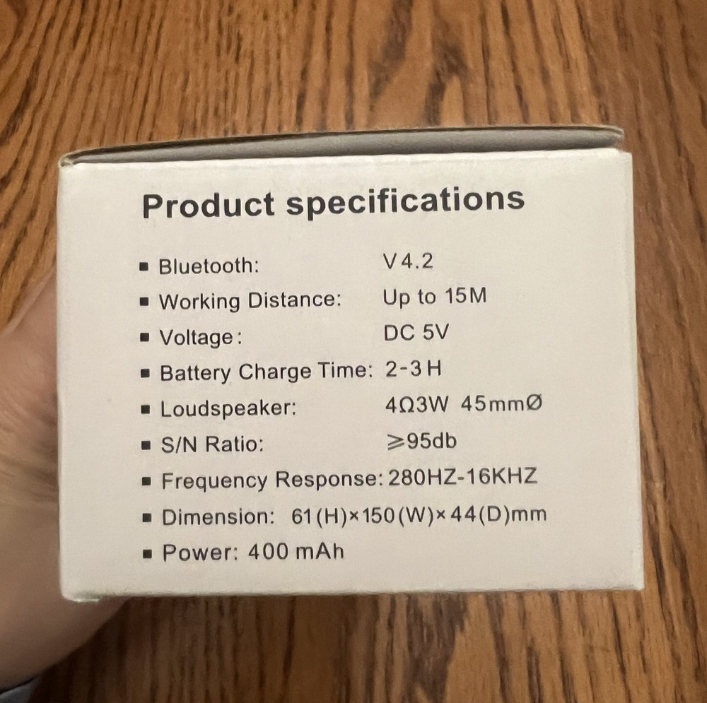 Q106 Bluetooth Speaker