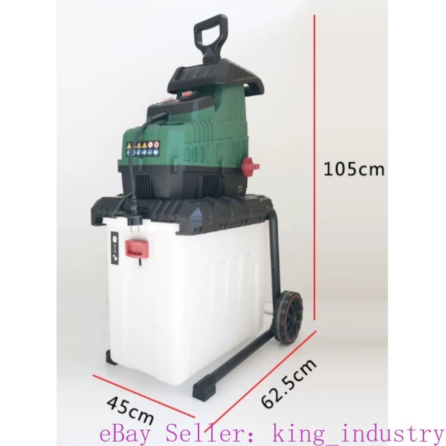 220v Small Leaf crushing Machine, Mobile type Branch Shredder, Branch Grinder