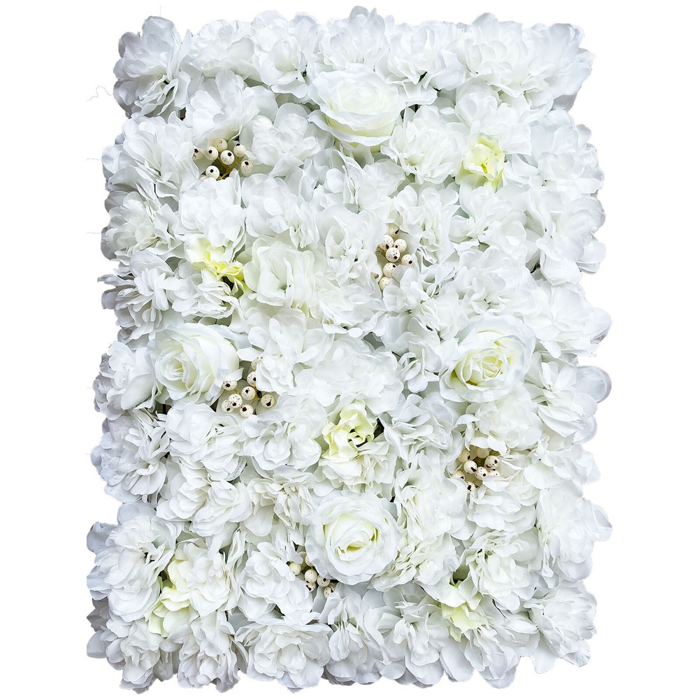 Wedding Event Party Backdrop Flower Wall Panel 12x Artificial Flower Wall Panel