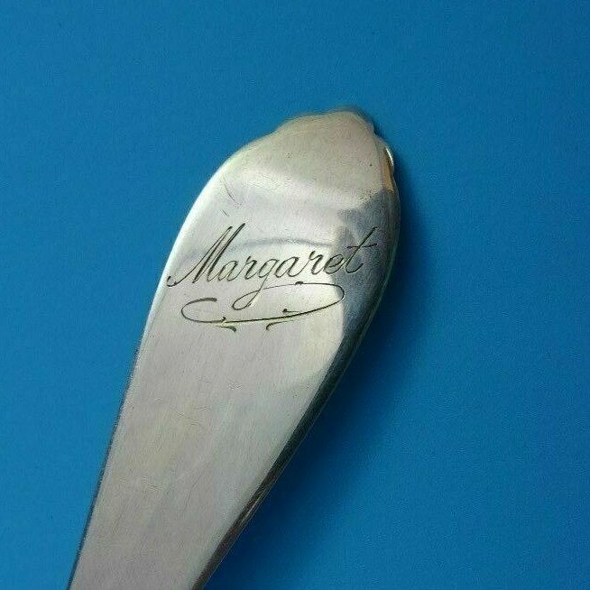 Danish Silver Pastry Server Marked with 3 Towers (2679)