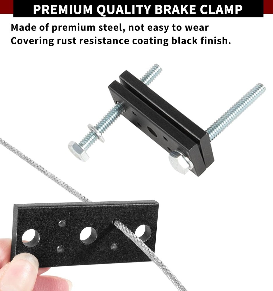 Ready Brake Cable Kit for RV Towed Vehicle Control Wiring Harness System