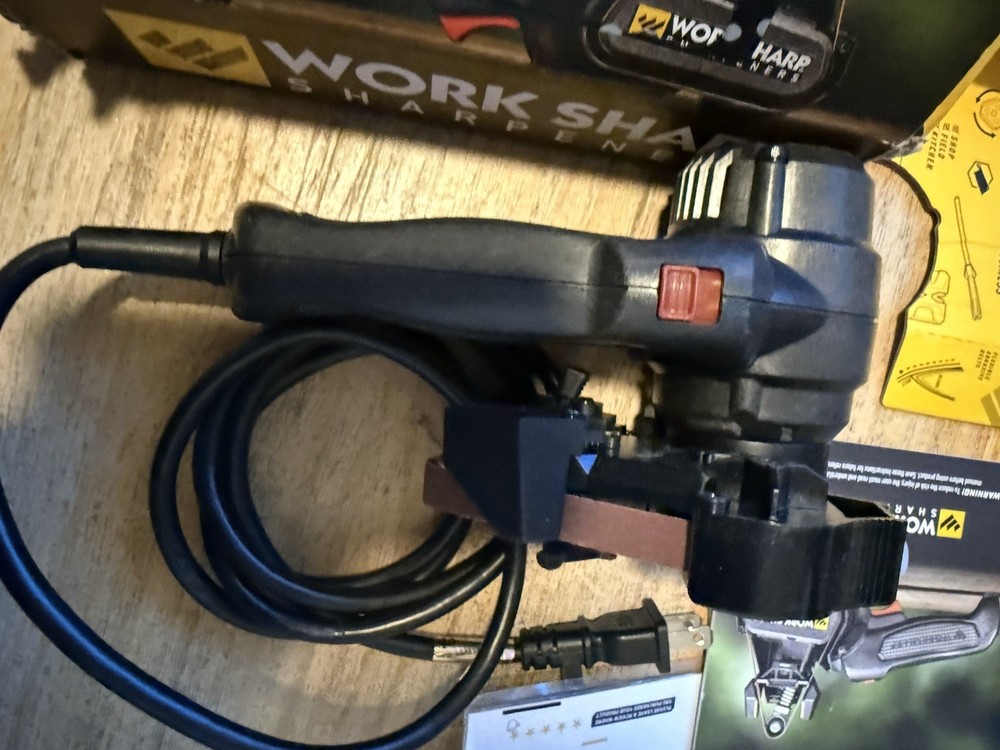 Work Sharp WSKTS2 Knife and Tool Sharpener with Replacement Belts
