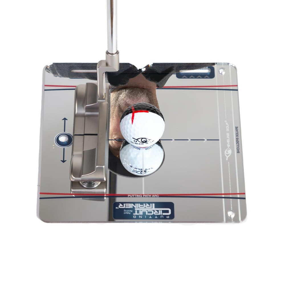 EyeLine Golf Putting Mirror Circuit Trainer, Portable Alignment Training Aids