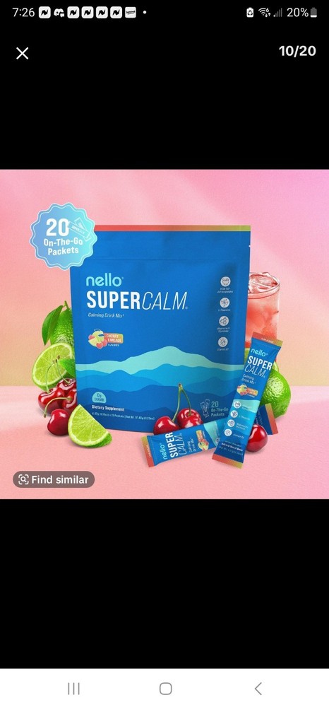 Nello Super Calm Raspberry Lemonade