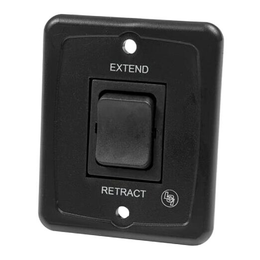 40 AMP Power RV Awning Interior Replacement Switch Kit and Plate — Extends