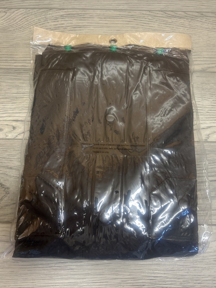 Two-piece Nylon rainsuit Black Small