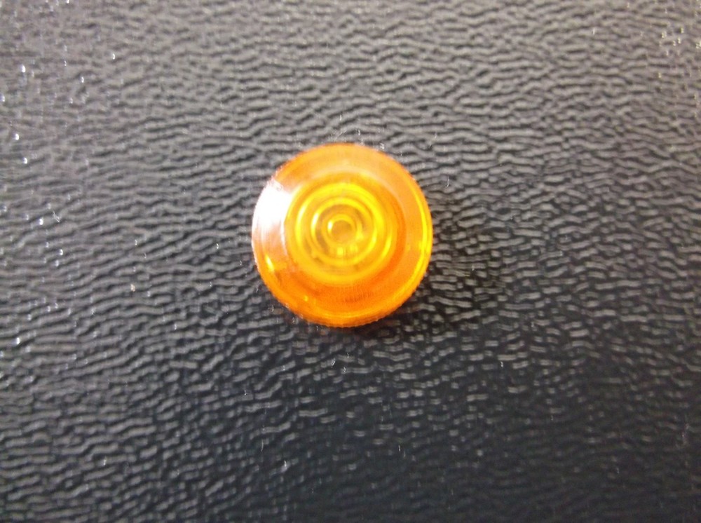 BBT 12 VDC Waterproof Amber Low-Profile LED Indicator Light
