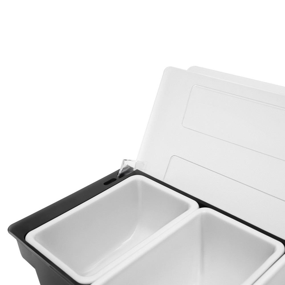 Fruit Box With 5 Compartments 50*15*10cm Compartment Condiment Dispenser
