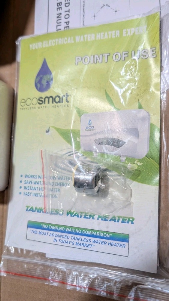 Ecosmart Tankless Water Heater POU 3.5