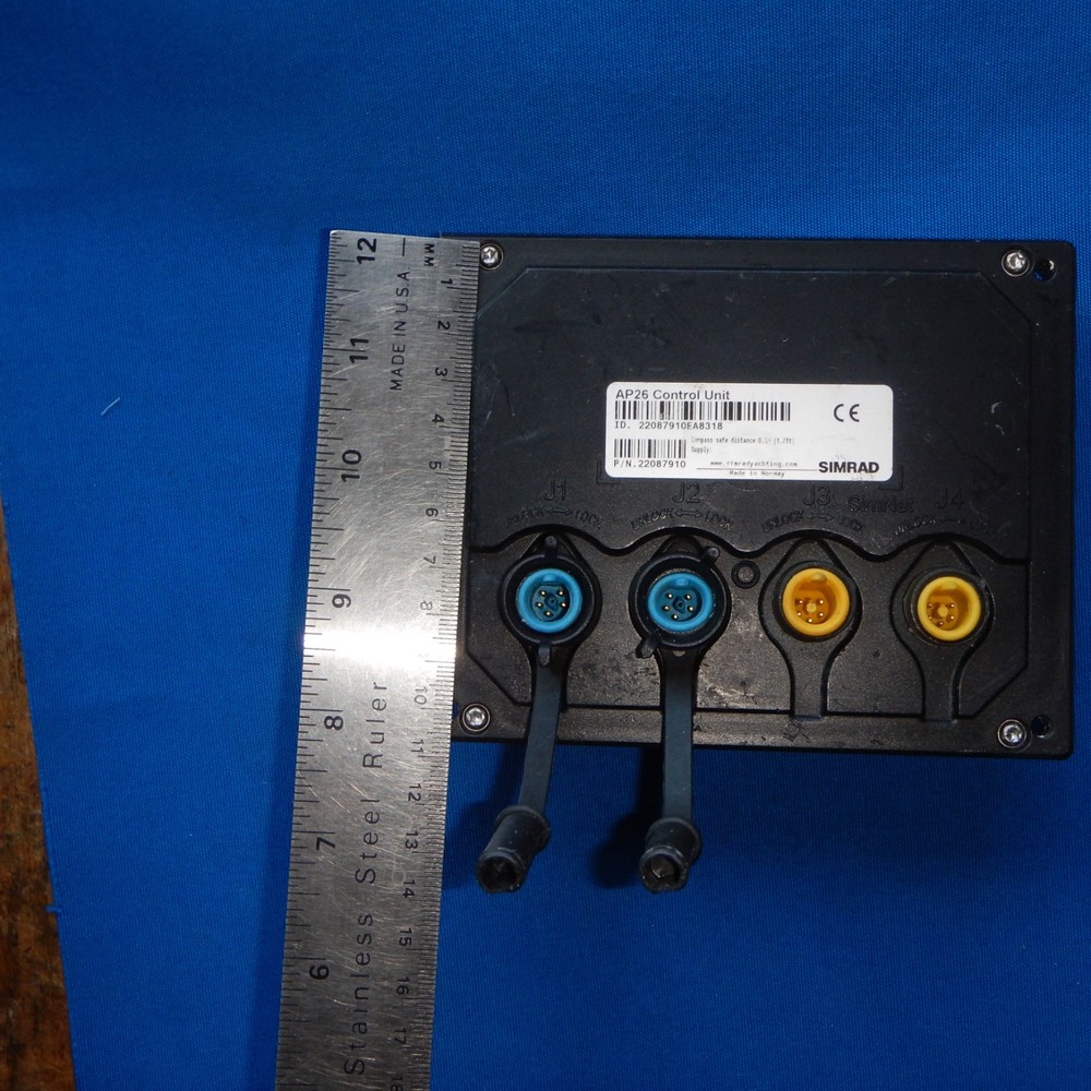 Simrad AP26 Autopilot Control Head LCD Fully G2U DAMAGED NOT WORKING