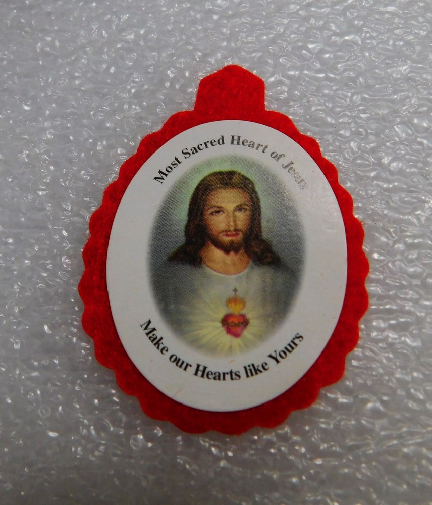 2 HOLY CATHOLIC POCKET SHRINES - AS DISTRIBUTED BY CHAPLAINS