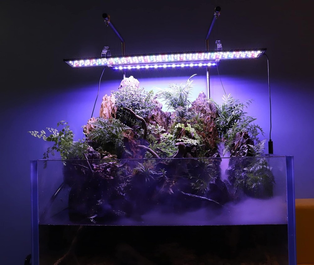 hygger Advanced LED Aquarium Light with Timer, 24/7 Lighting Cycle & DIY Mode
