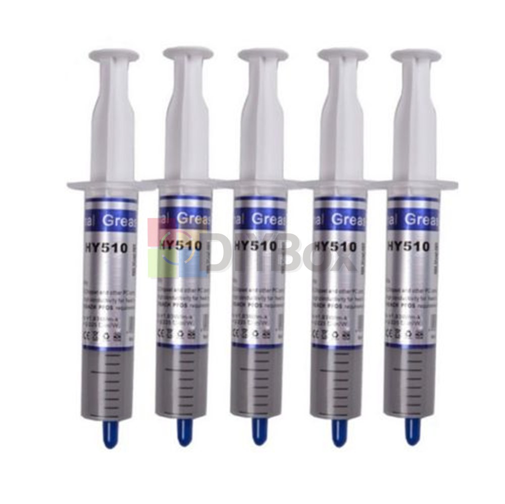10x 30g Grey Thermal Conductive Grease Paste For CPU GPU Chipset Cooling HY510
