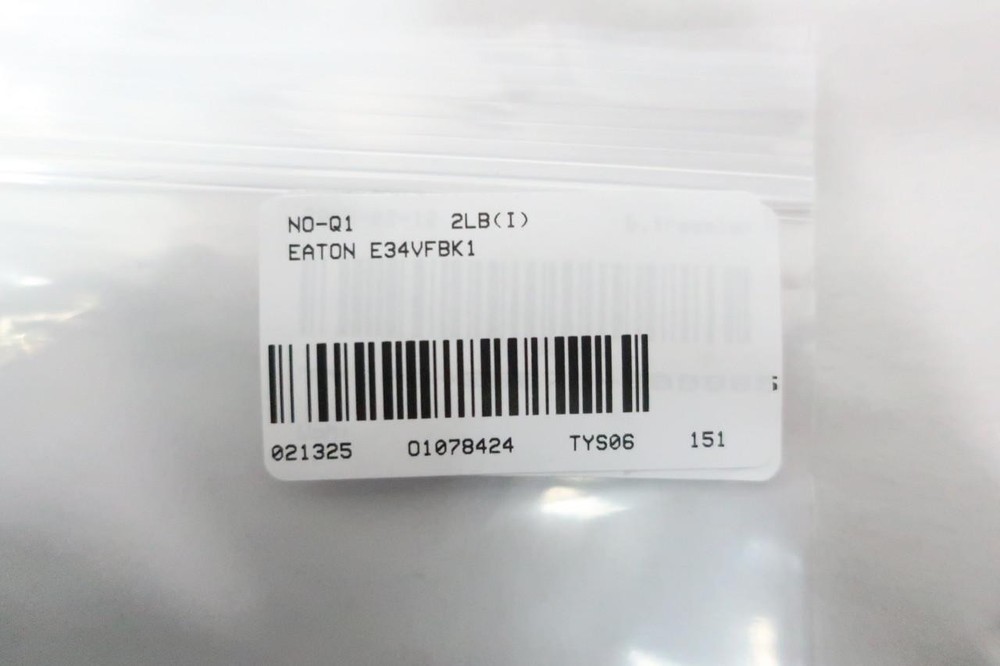 Eaton E34VFBK1 2 Pos Selector Switch