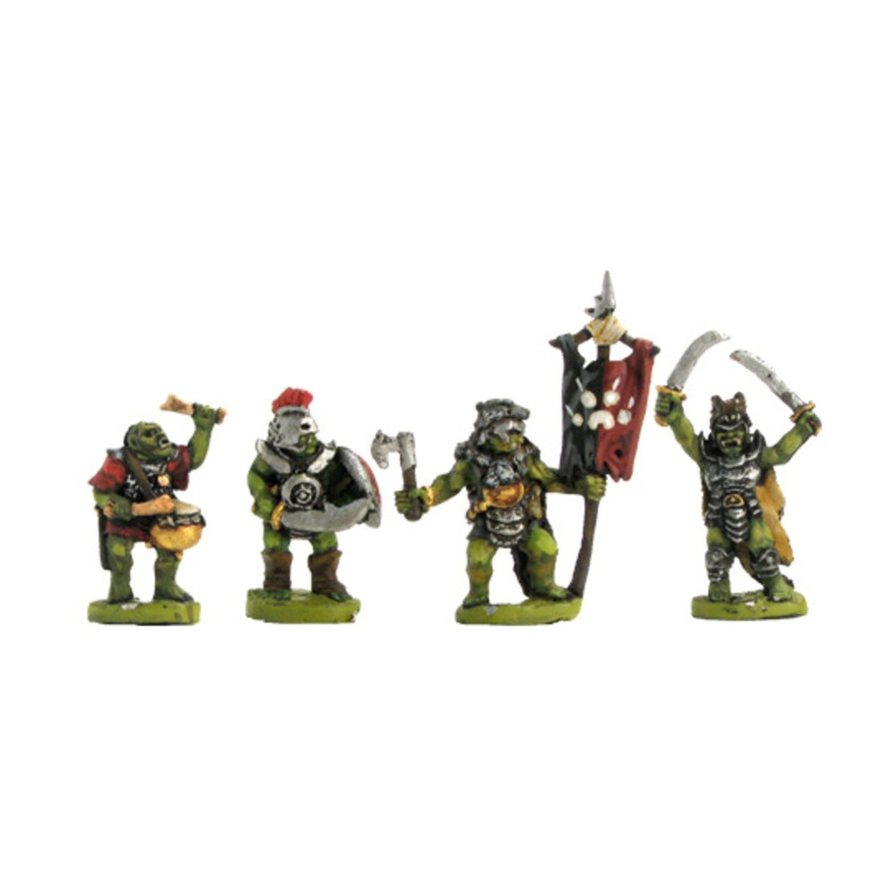 Mirliton Grenadier 15mm Orc Command Group #1 Pack New