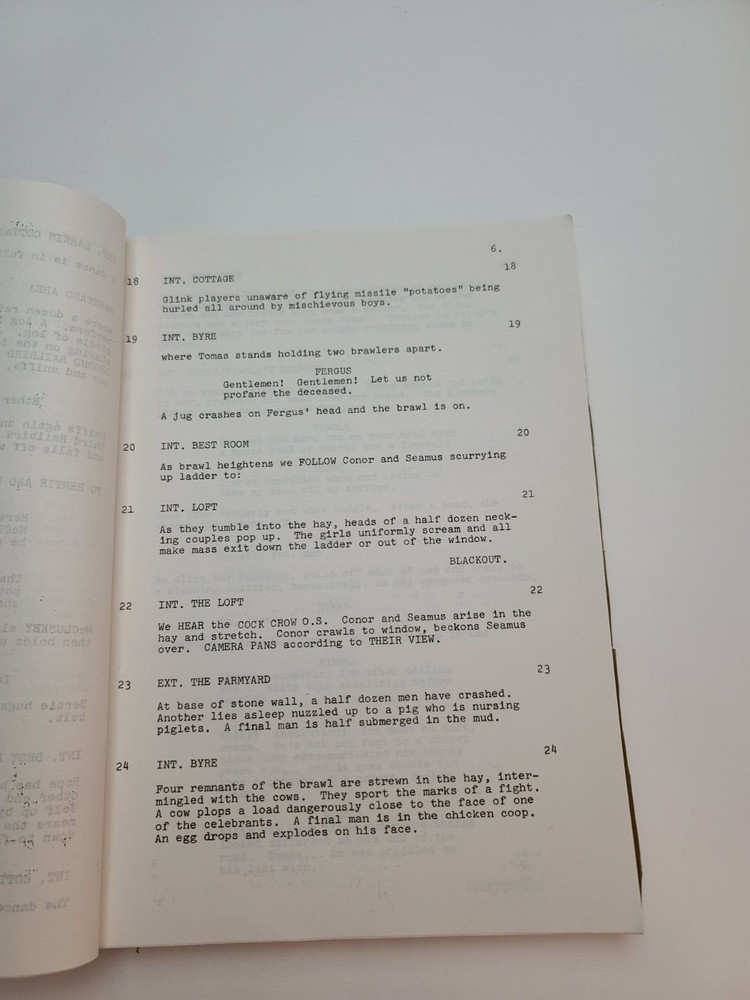 TRINITY / Leon Uris 1977 Unproduced Screenplay, Herb Jaffe Productions