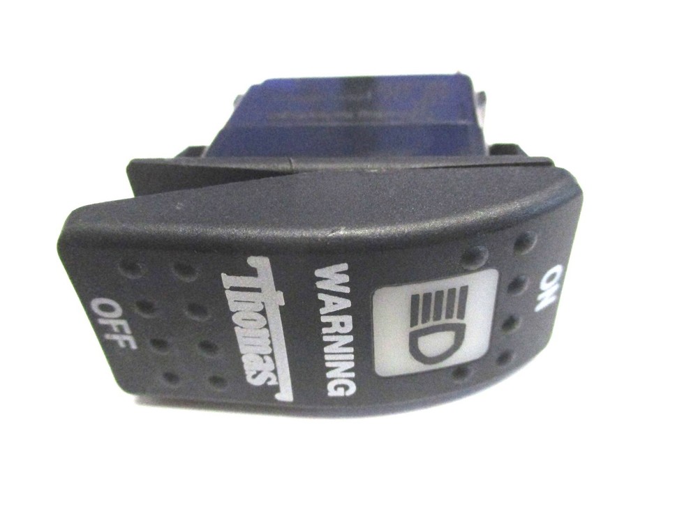52003106 CARLING THOMAS BUILT BUS BLACK ON-OFF WARNING LIGHT SWITCH 20A 14V