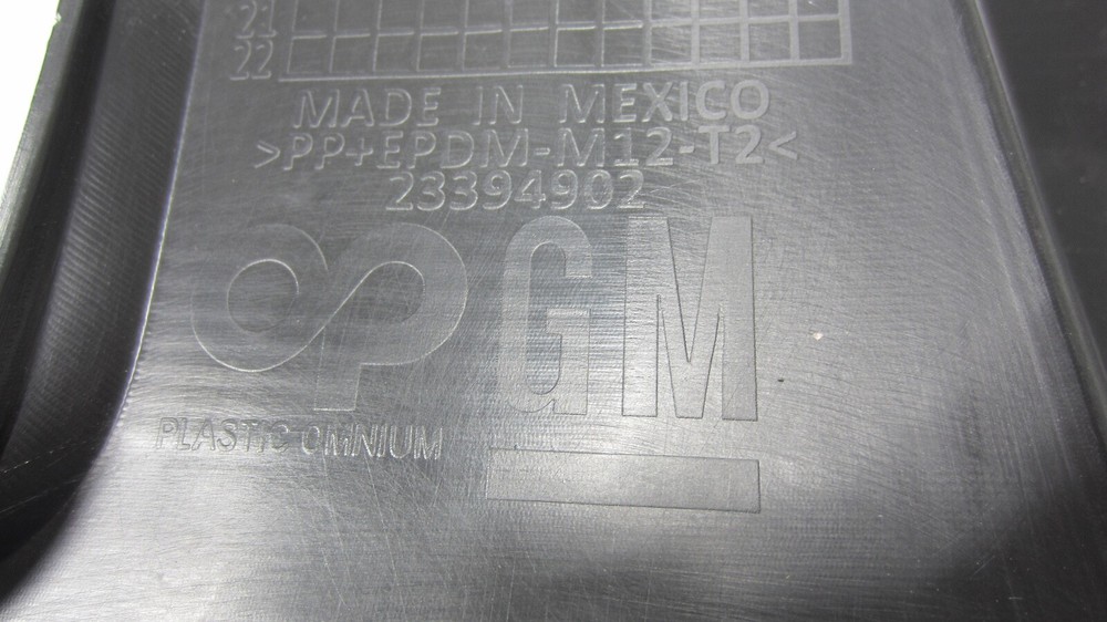 Genuine GM Rear Bumper Valance Panel 84341012