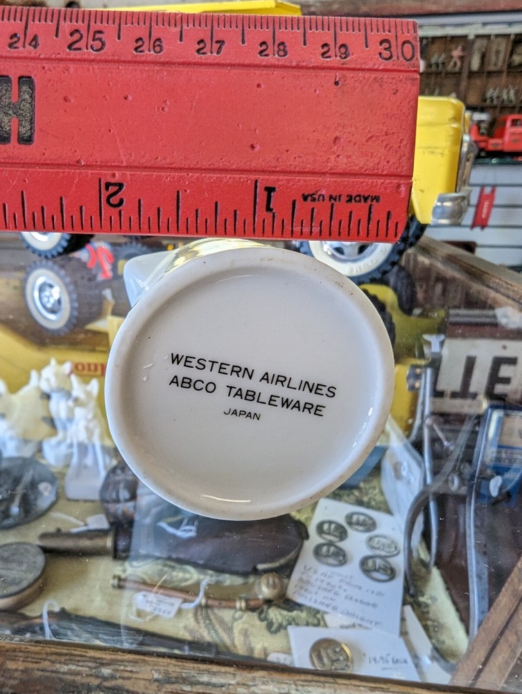 Western Airline's ABCO Tableware Creamer