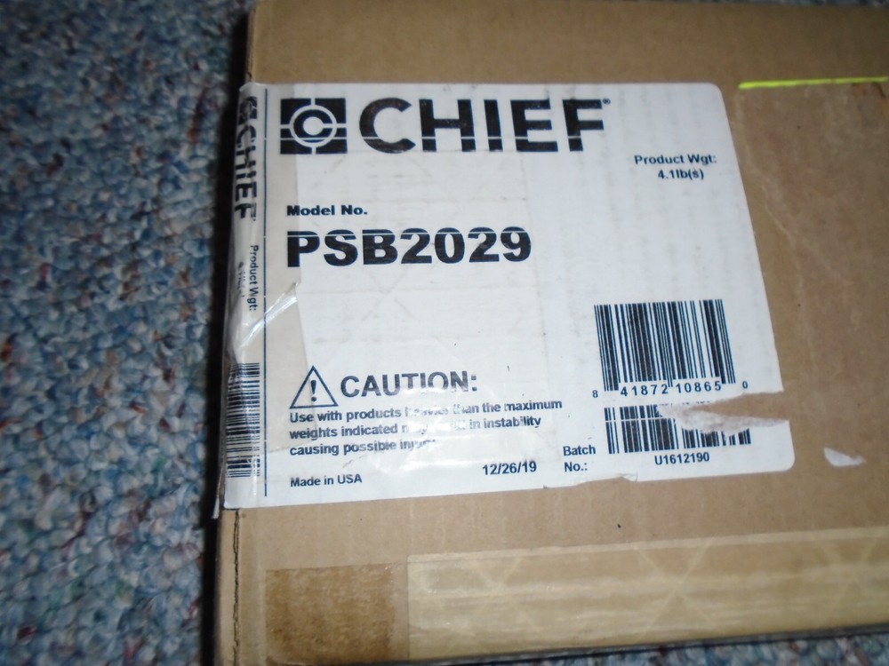 Chief Interface Bracket PSB2029 *NEW*