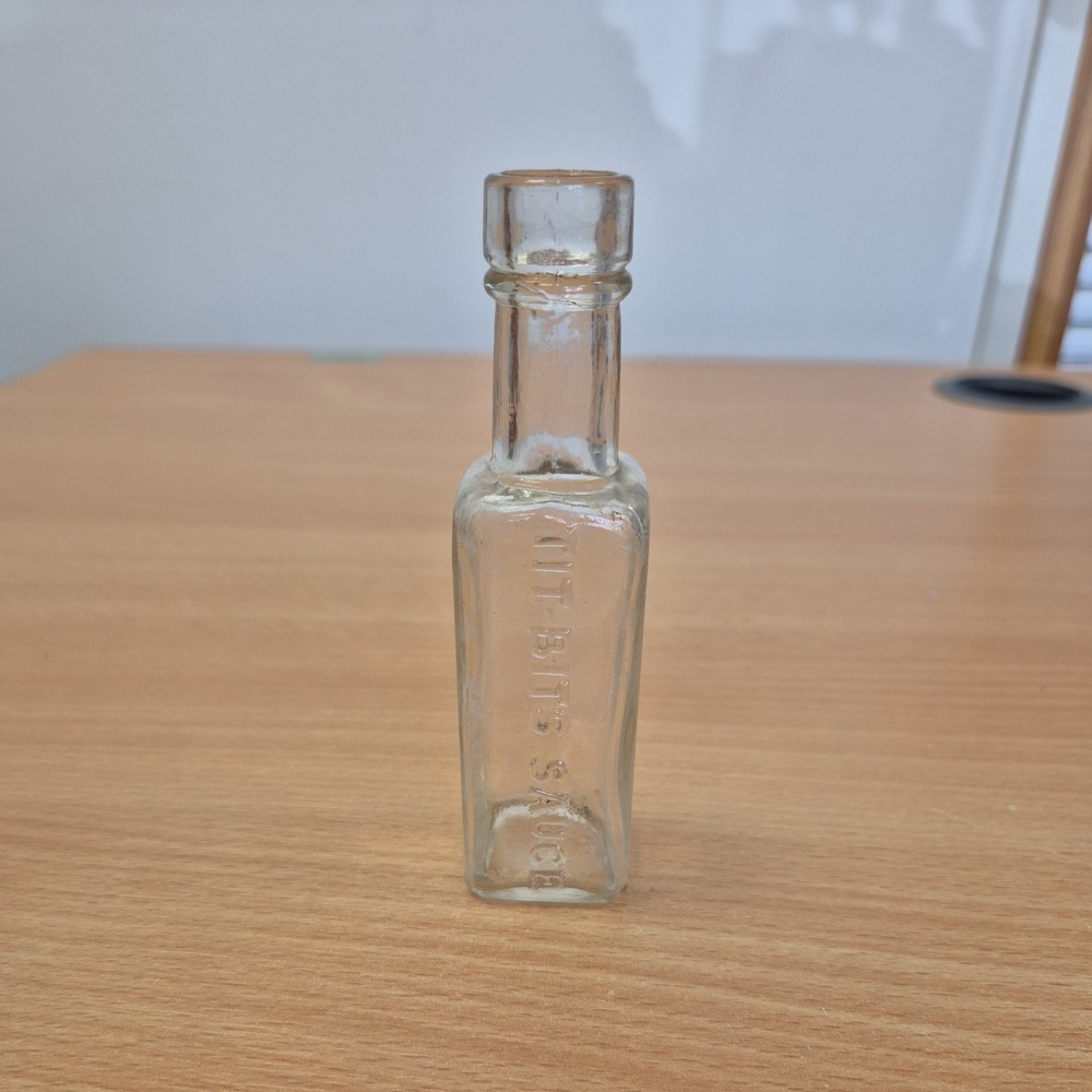 Tit Bits Sauce bottle 4 inches tall