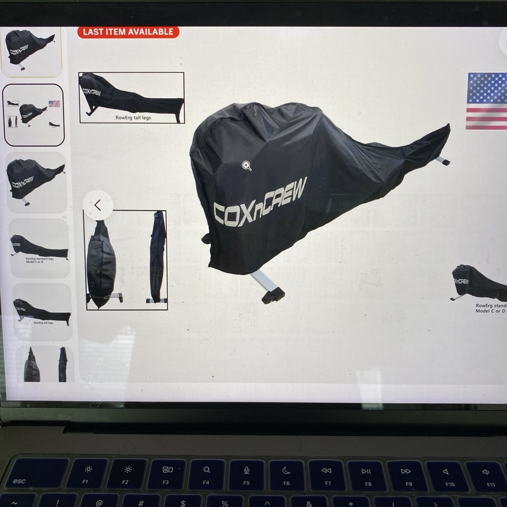 Premium Custom Rowing Machine Cover for Concept2 C & D - UV & Scratch Defense